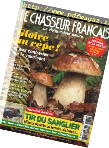 Le Chasseur Francais – octobre 2018 Cover