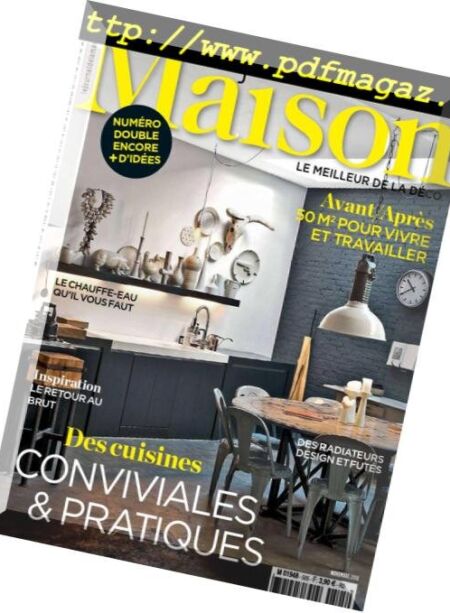 Le Journal de la Maison – November 2018 Cover