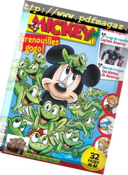 Le Journal de Mickey – 14 aout 2018 Cover