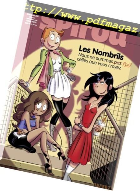 Le Journal de Spirou – 14 Novembre 2018 Cover