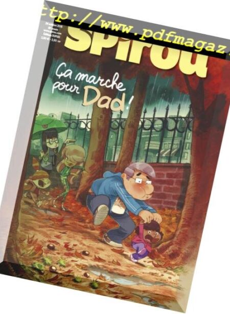 Le Journal de Spirou – 24 Octobre 2018 Cover