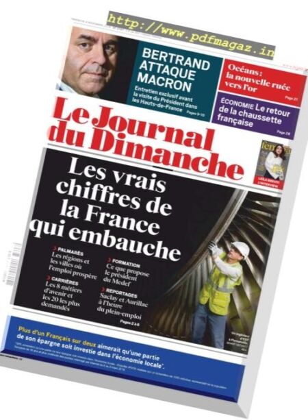Le Journal du Dimanche – 04 novembre 2018 Cover