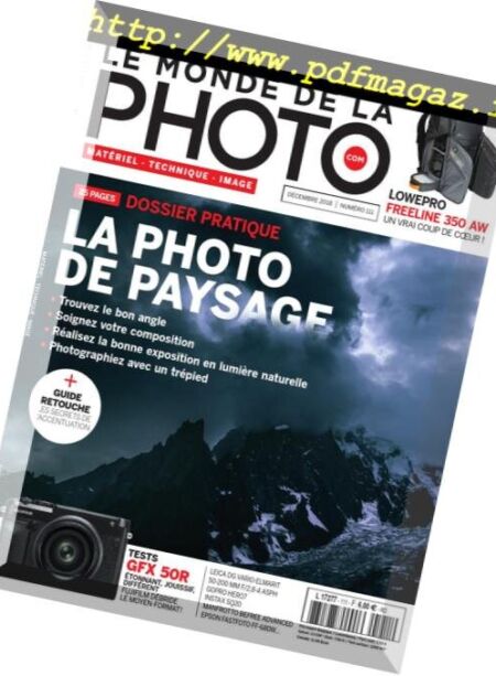 Le monde de la photo – decembre 2018 Cover