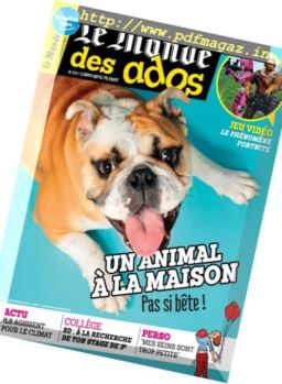 Le Monde des Ados – 19 Septembre 2018