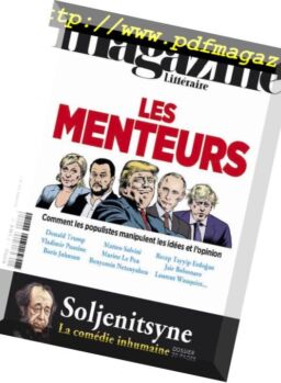 Le Nouveau Magazine Litteraire – Novembre 2018