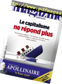 Le Nouveau Magazine Litteraire – Octobre 2018