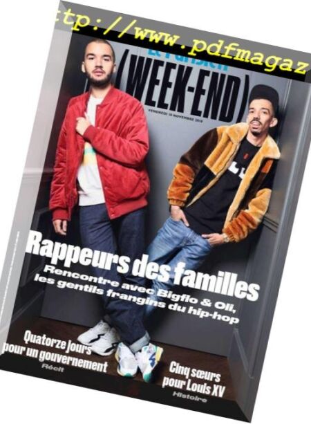 Le Parisien Magazine – 16 Novembre 2018 Cover