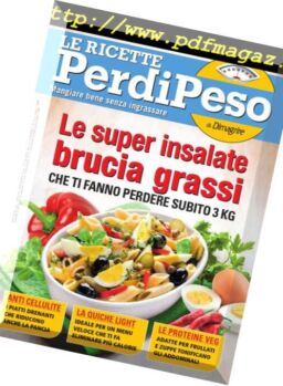 Le Ricette PerdiPeso – Maggio 2018