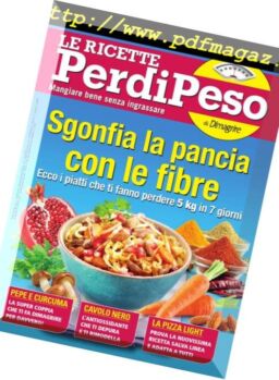 Le Ricette PerdiPeso – Novembre 2018