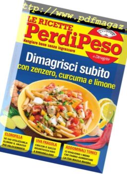 Le Ricette PerdiPeso – Settembre 2018