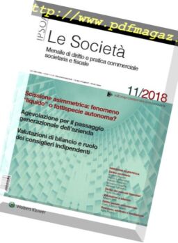 Le Societa – Novembre 2018