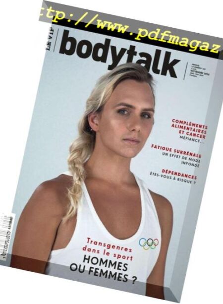 Le Vif Bodytalk – Novembre 2018 Cover