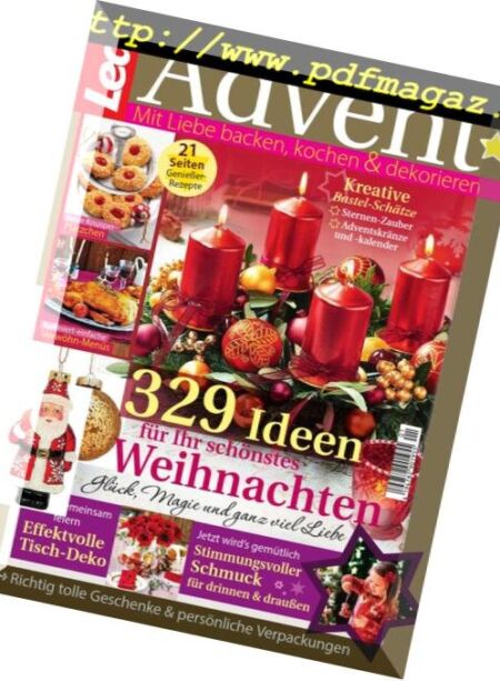 Lea Advent – Nr.1, 2018 Cover