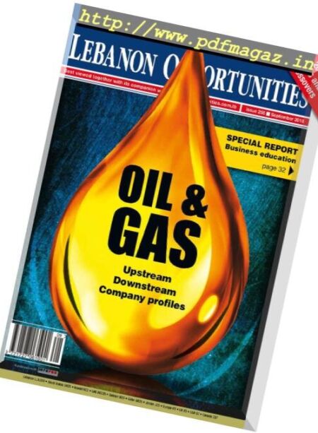 Lebanon Opportunities – September 2018 Cover
