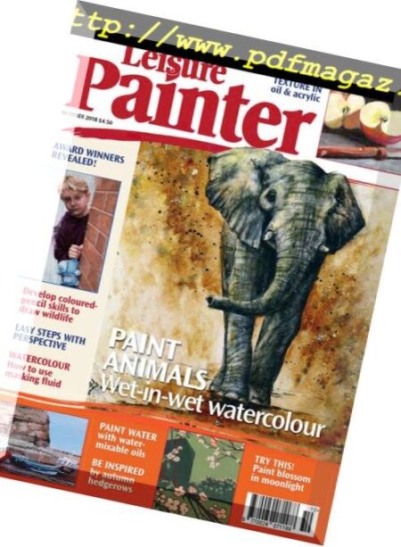 Leisure Painter – October 2018 Cover