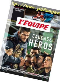 L’Equipe Magazine – 20 Octobre 2018