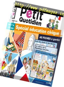 Les Fiches du Petit Quotidien – septembre 2018