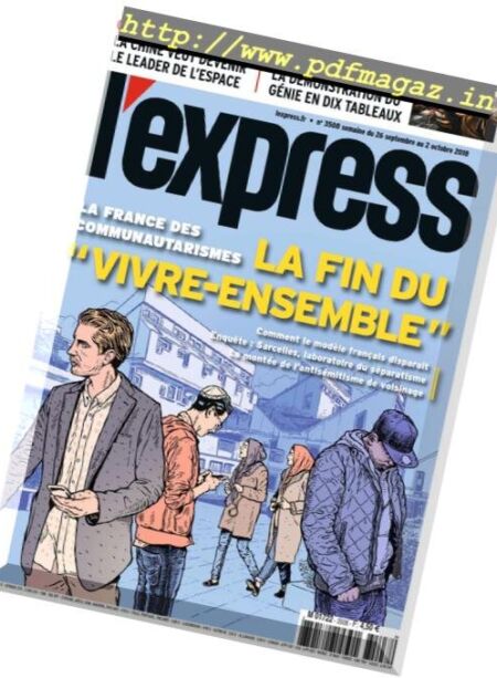 L’Express – 26 septembre 2018 Cover