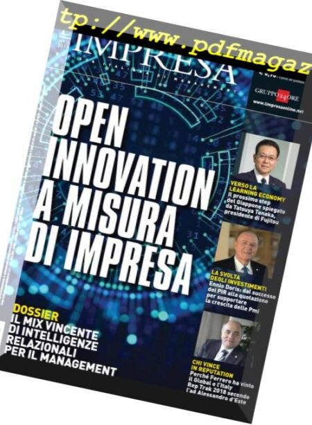 L’impresa – Giugno 2018 Cover