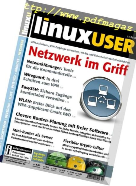 LinuxUser – November 2018 Cover