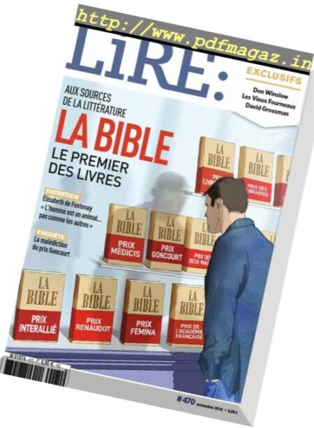 Lire – novembre 2018 Cover