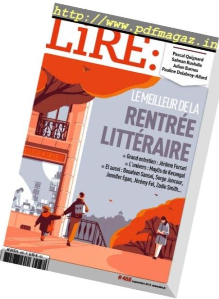 Lire – septembre 2018 Cover