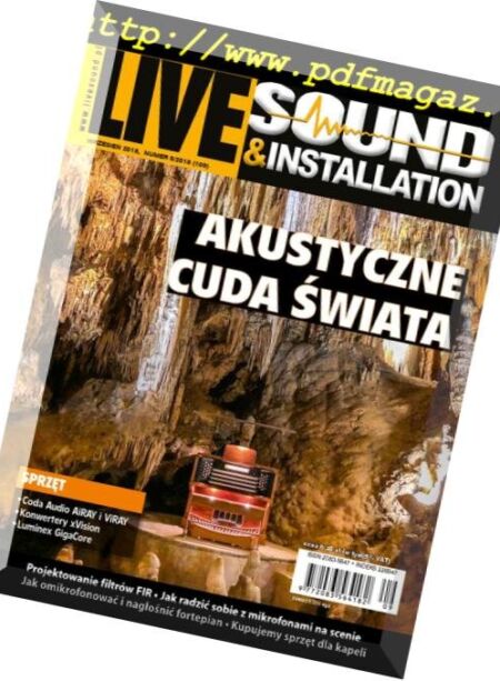 Live Sound & Installation – Wrzesien 2018 Cover