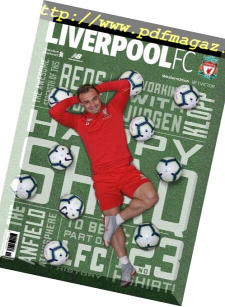 Liverpool FC Magazine – October 2018 Cover