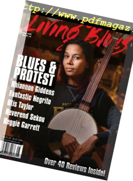 Living Blues – August 2018 Cover