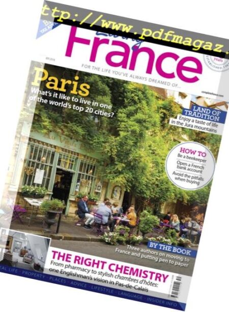 Living France – October 2018 Cover