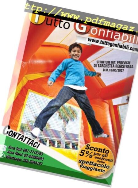Lo Spettacolo Viaggiante – Settembre-Ottobre 2018 Cover
