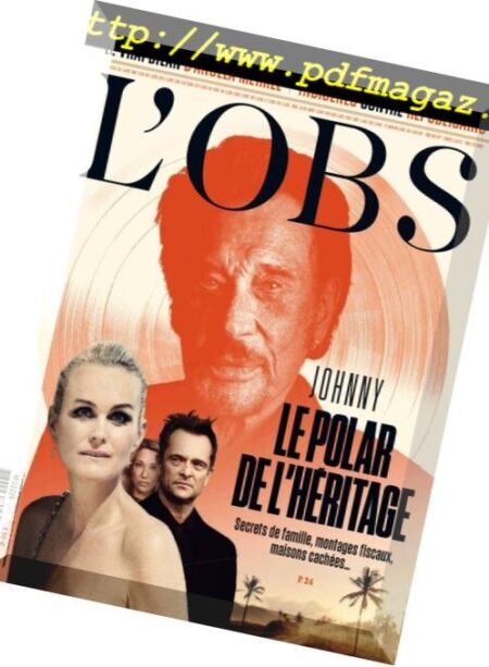 L’Obs – 8 Novembre 2018 Cover