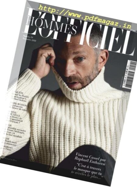 L’Officiel Hommes Paris – novembre 2018 Cover