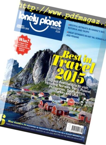 Lonely Planet Asia – January 2015 Cover