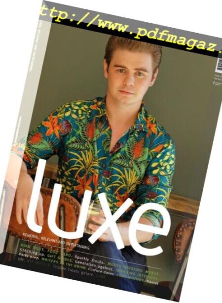 Luxe – November-December 2018 Cover