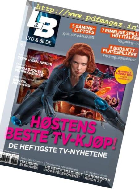 Lyd & Bilde – oktober 2018 Cover