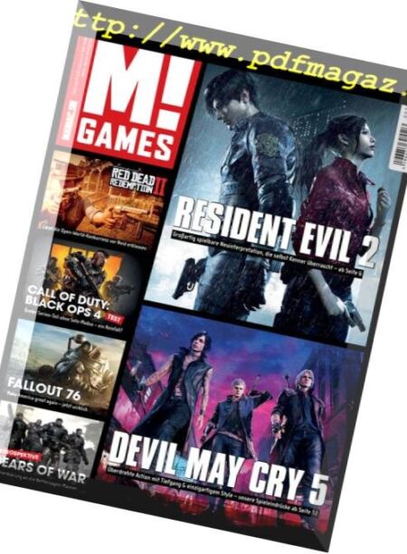 M! Games Germany – November 2018 Cover