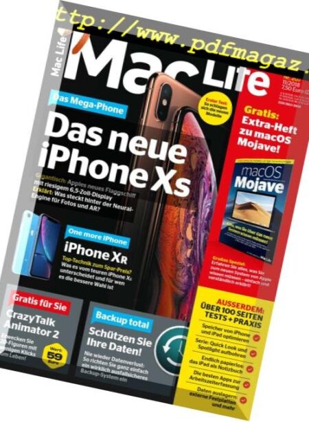 Mac Life Germany – Oktober 2018 Cover