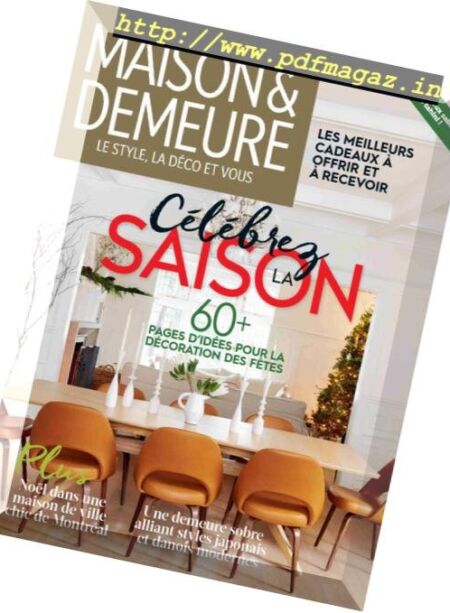 Maison & Demeure – novembre 2018 Cover