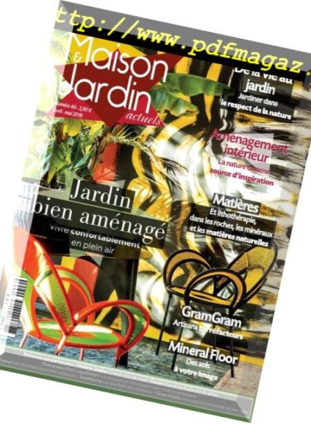 Maison&Jardin Actuels – Avril-Mai 2018 Cover