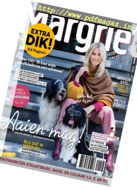 Margriet – oktober 18, 2018 Cover