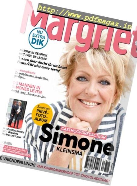 Margriet – september 06, 2018 Cover