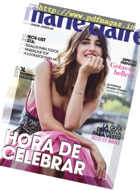 Marie Claire Espana – diciembre 2018 Cover