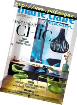 Marie Claire Maison France – novembre 2018