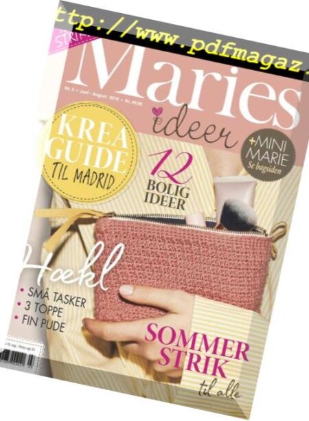 Maries Ideer – juni 2018 Cover