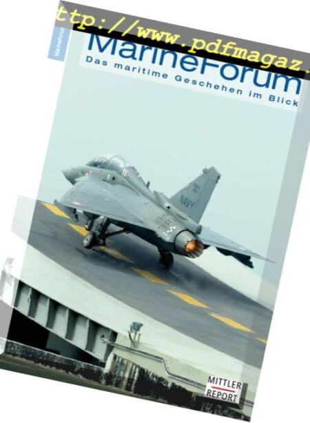 Marine Forum – September 2018 Cover