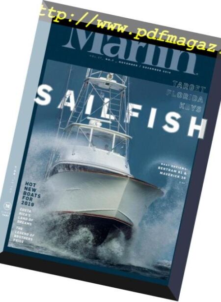 Marlin – November 2018 Cover