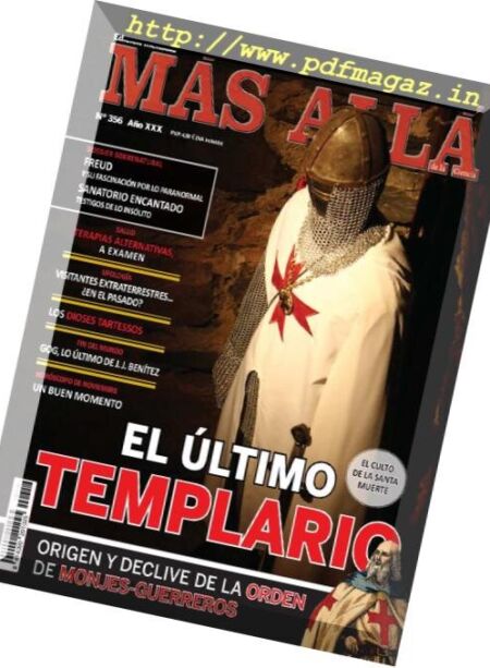 Mas Alla – noviembre 2018 Cover