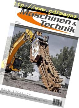 Maschinen & Technik – November 2018
