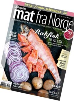 Mat fra Norge – november 2018